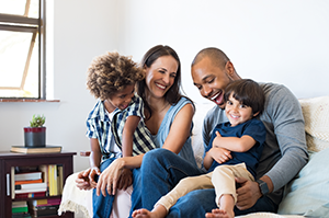 Cute family