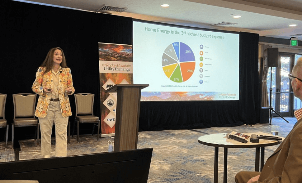 presenter at conference