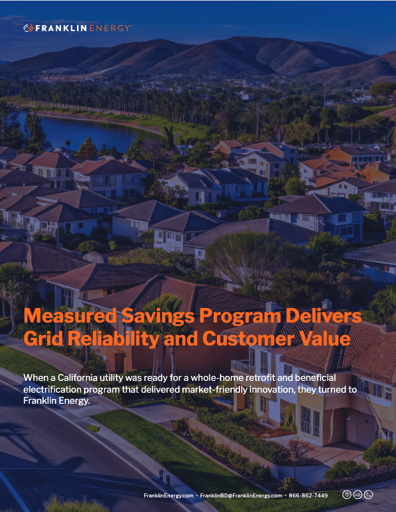 Measured Savings Program Delivers Grid Reliability and Customer Value