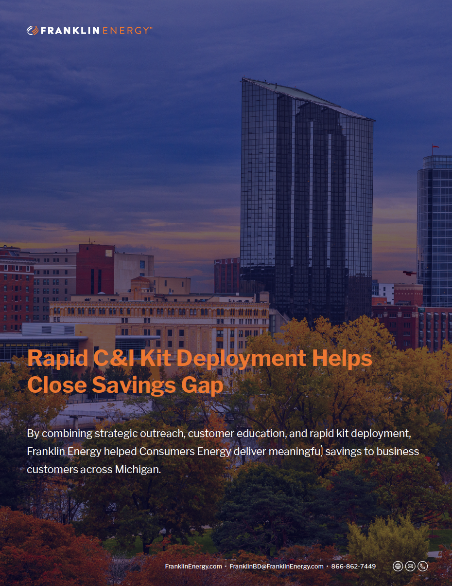 Rapid C&I Kit Deployment Helps Close Savings Gap