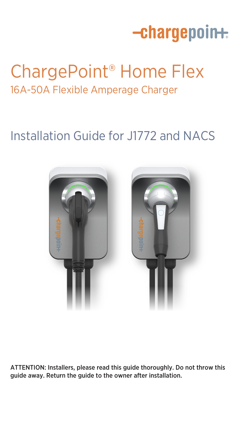 ChargePoint Home Flex 50A Electric Vehicle Charger