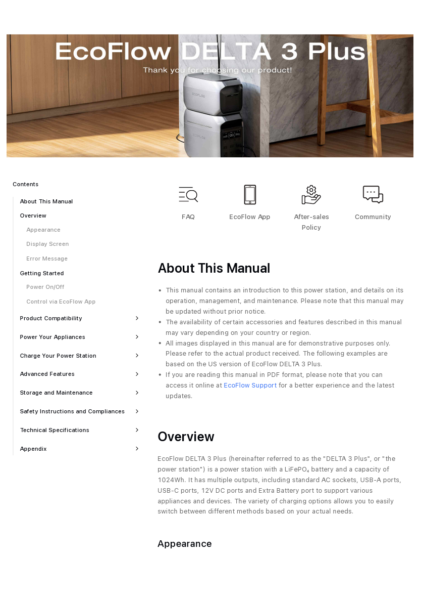 Delta 3 Plus Portable Power Station