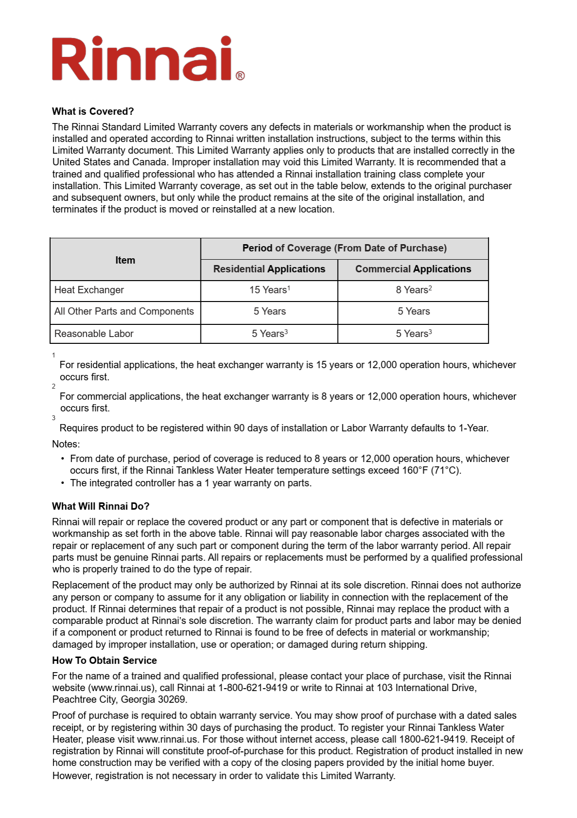 Exterior/Interior Tankless Water Heater